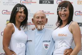 Sir Stirling Moss meets the BSM Girls