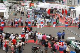 Crowd at SIlverstone Classic