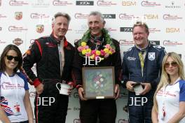 Podium (l-r) Nick Wigley, John Chisholm, John Clark