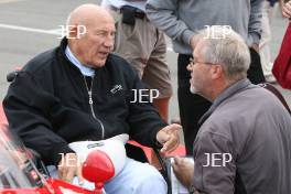 Sir Stirling Moss makes his combeack in his OSCA