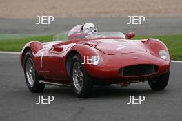 Sir Stilring Moss makes racing comeback at the Silverstone Classic in his OSCA