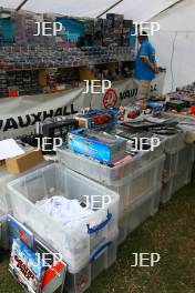 Trade stalls at the Silverstone Classic