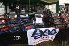 Trade stalls at the Silverstone Classic