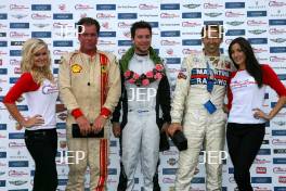 Podium (l-r) Bobby Verdon Roe, Nathan Kinch, Manfredo Rossi Di Montelera