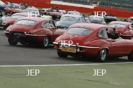 Jaguar E Type world record attempt