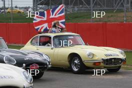 Jaguar E Type world record attempt