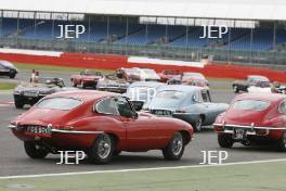 Jaguar E Type world record attempt