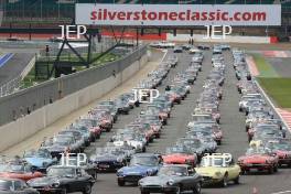 Jaguar E Type world record attempt