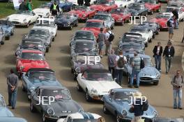 Jaguar E Type world record attempt