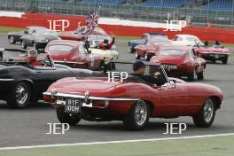 Jaguar E Type world record attempt