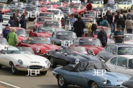 Jaguar E Type world record attempt