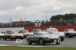 Jaguar E Type world record attempt