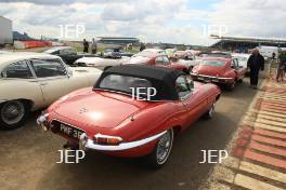 Jaguar E Type world record attempt