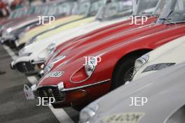 Jaguar E Type world record attempt