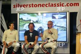 Brendan Cole, Charlie Boorman, and Heston Blumenthal at the Press Conference