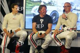 Brendan Cole, Charlie Boorman, and Heston Blumenthal at the Press Conference