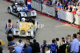 Dave Vitty  - Silverstone Classic Celebrity Race Morgan