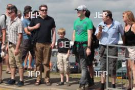 Fans at the Silverstone Classic