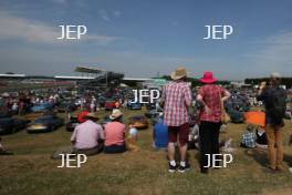 Fans at the Silverstone Classic