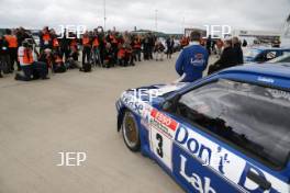 Media at the Silverstone Classic