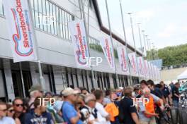 Fans at the Silverstone Classic