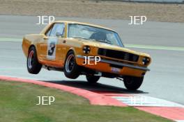 Ford Mustang race action