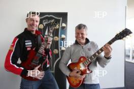 Matt neal (GBR) and Tim Harvey (GBR) Gibson Guitars