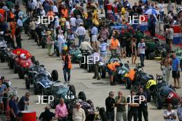 Parade of Grand Prix Cars