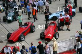 Parade of Grand Prix Cars