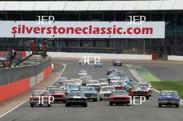 Silverstone Classic 2016,  29th-31st July, 2016, Silverstone Circuit, Northants, England.  The start of the race Copyright Free for editorial use only Mandatory credit – Jakob Ebrey Photography 