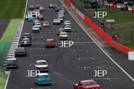 Silverstone Classic 2016,  29th-31st July, 2016, Silverstone Circuit, Northants, England.  The start of the race Copyright Free for editorial use only Mandatory credit – Jakob Ebrey Photography 