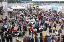 Silverstone Classic 2016,  29th-31st July, 2016, Silverstone Circuit, Northants, England.  Masters Historic F1 Assembly Area Copyright Free for editorial use only Mandatory credit – Jakob Ebrey Photography 