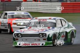 Silverstone Classic 2016,  29th-31st July, 2016, Silverstone Circuit, Northants, England.  Ric Wood Ford Capri Copyright Free for editorial use only Mandatory credit – Jakob Ebrey Photography 