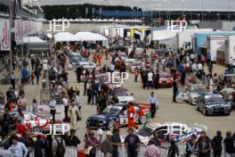 Silverstone Classic 2016,  29th-31st July, 2016, Silverstone Circuit, Northants, England.  JET Super Touring Car Paddock Copyright Free for editorial use only Mandatory credit – Jakob Ebrey Photography 