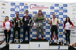 Silverstone Classic 2016,  29th-31st July, 2016, Silverstone Circuit, Northants, England.  Podium  Copyright Free for editorial use only