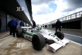 Silverstone Classic Media Day 2016, Silverstone Circuit, Northants, England. 27th April, 2016 Mike Wrigley, Williams F1 Copyright Free for editorial use