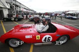 Silverstone Classic 2016,  29th-31st July, 2016, Silverstone Circuit, Northants, England.  Sam Hancock 	Ferrari 246S Copyright Free for editorial use only