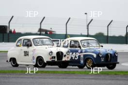 Silverstone Classic  28-30 July 2017 At the Home of British Motorsport Celebrity Race  BROWN Neil, SOPER Steve (team captain) Free for editorial use only Photo credit –  JEP 