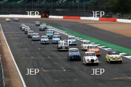 Silverstone Classic  28-30 July 2017  At the Home of British Motorsport  Race Start, Steve Soper leads Free for editorial use only Photo credit – JEP