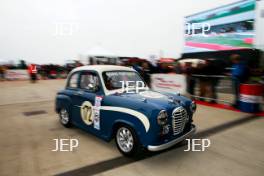 Silverstone Classic  28-30 July 2017 At the Home of British Motorsport Celebrity Race GIBBONS James, WILLIAMS Amy Free for editorial use only Photo credit –  JEP 