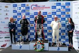 Silverstone Classic  28-30 July 2017 At the Home of British Motorsport Celebrity Owners Race  Podium Free for editorial use only Photo credit –  JEP 