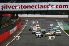 Silverstone Classic  28-30 July 2017 At the Home of British Motorsport Celebrity Race Race Start Free for editorial use only Photo credit –  JEP 