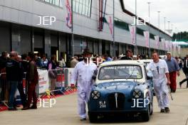 Silverstone Classic  28-30 July 2017 At the Home of British Motorsport Celebrity Race STANLEY Jason,  REID Anthony (team captain) Free for editorial use only Photo credit –  JEP 