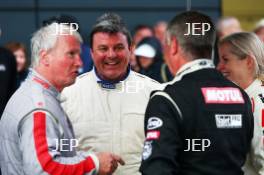 Silverstone Classic  28-30 July 2017  At the Home of British Motorsport  Silverstone Classic Celebrity Challenge Trophy winners Free for editorial use only Photo credit – JEP