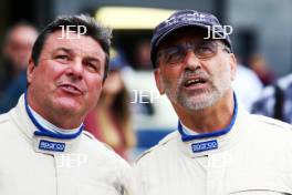 Silverstone Classic  28-30 July 2017  At the Home of British Motorsport  Mark Blundell and Theo Paphitis Free for editorial use only Photo credit – JEP