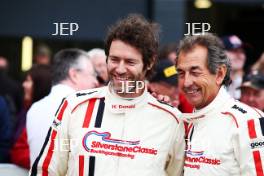 Silverstone Classic  28-30 July 2017  At the Home of British Motorsport  Howard Donald and Steve Parrish Free for editorial use only Photo credit – JEP