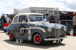 Silverstone Classic  28-30 July 2017 At the Home of British Motorsport Celebrity Owners Race  xxxxxxxdrivercarxxxxx Free for editorial use only Photo credit –  JEP 