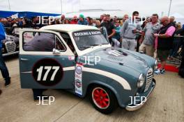 Silverstone Classic  28-30 July 2017 At the Home of British Motorsport Celebrity Race JORDAN Mike, DONALD Howard Free for editorial use only Photo credit –  JEP 