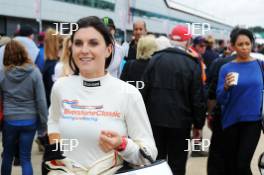 Silverstone Classic  28-30 July 2017 At the Home of British Motorsport Celebrity Race CHENNAOUI Orla Free for editorial use only Photo credit –  JEP 