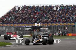 Silverstone Classic  28-30 July 2017 At the Home of British Motorsport FIA Masters F1  xxxxxxxdrivercarxxxxx Free for editorial use only Photo credit –  JEP 